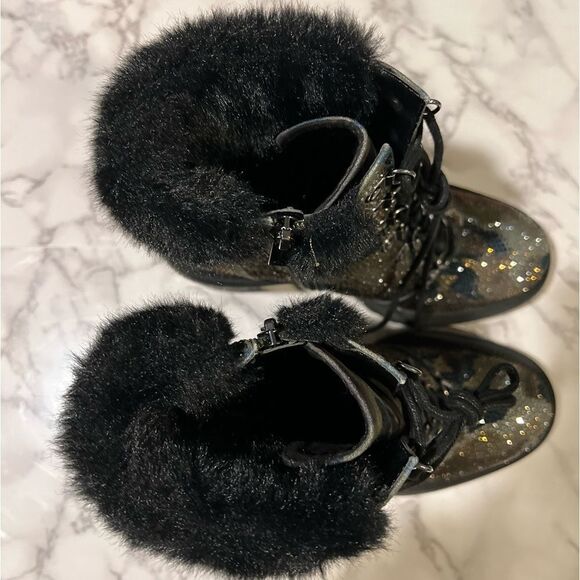 Jessica Simpson Deliah Womens Rhinestone Round Toe Ankle Boots - Picture 3 of 11